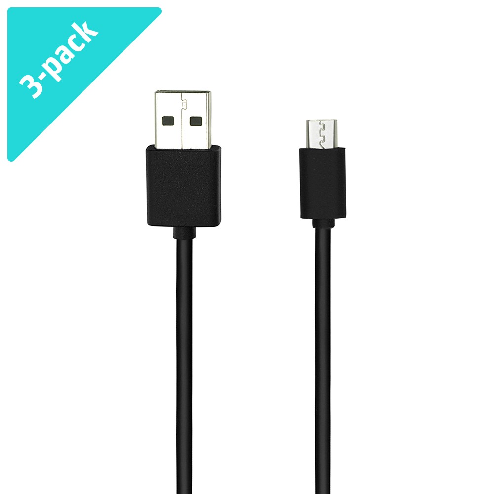 3-Pack Xiaomi Micro-USB Lade- und Datenkabel