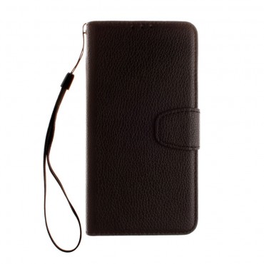 iPhone 8 / iPhone 7 Handytasche "Litchi" - schwarz iPhone 8 / iPhone 7 Handytasche "Litchi" - schwarz