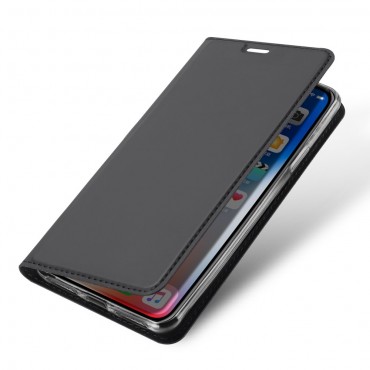 Moderne Handytasche "Skin" für iPhone XR - schwarz