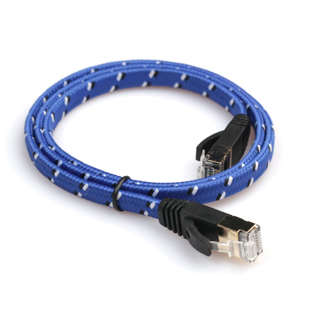 UTP Kabel Cat 7 mit Gewebemantel - 1m