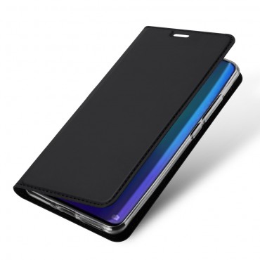 Moderne Handytasche "Skin" für Huawei P30 Pro aus Kunstleder - schwarz