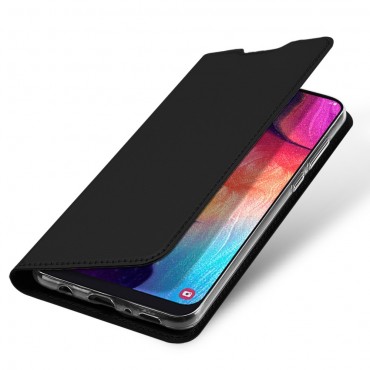 Moderne Handytasche "Skin" für Samsung Galaxy A50 / Galaxy A30s - schwarz Moderne Handytasche "Skin" für Samsung Galaxy A50 / Galaxy A30s - schwarz