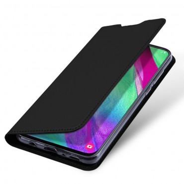 Moderne Handytasche "Skin" für Samsung Galaxy A40 - schwarz