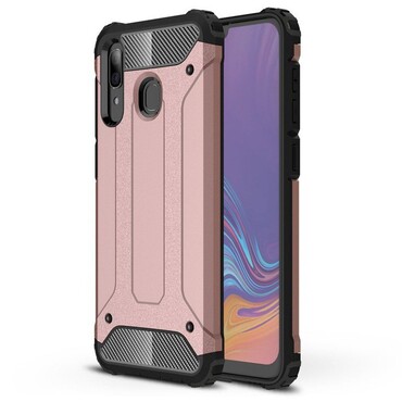 Robuste Hülle "Rock" für Samsung Galaxy A30 / Galaxy A20 - pink Robuste Hülle "Rock" für Samsung Galaxy A30 / Galaxy A20 - pink