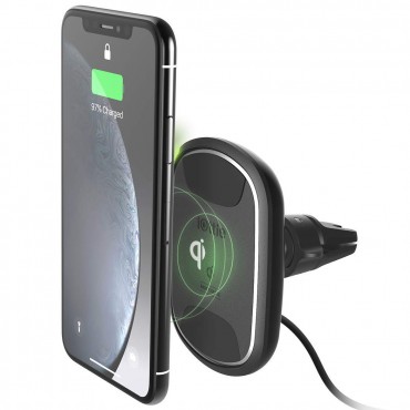 Auto QI Handyhalterung mit Magnetkopf für Lüftungsschlitz iOttie "iTap 2 Wireless Vent" für Handys Auto QI Handyhalterung mit Magnetkopf für Lüftungsschlitz iOttie "iTap 2 Wireless Vent" für Handys