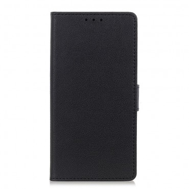 Samsung Galaxy Note 10 Plus Handytasche "Litchi" - schwarz
