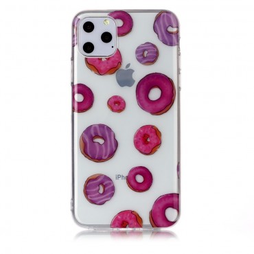 Dünne TPU Handyhülle für iPhone 11 Pro Max "Doughnuts"