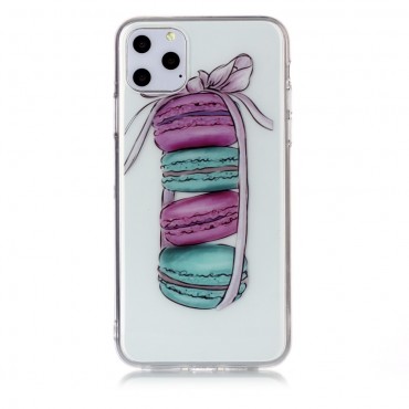 Dünne TPU Handyhülle für iPhone 11 Pro Max "Macaroons"