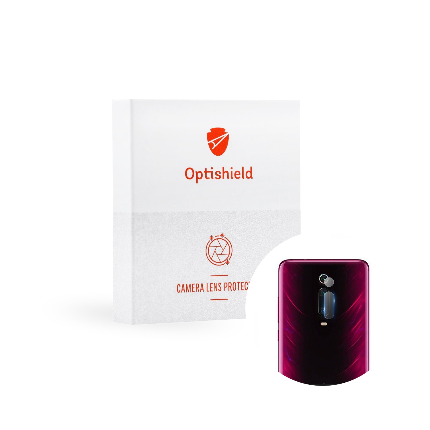 Kameraschutzglas für Xiaomi K20 Pro / Mi 9T Optishield Pro hohe Qualität