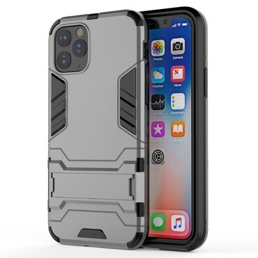 Handyhülle für iPhone 11 Pro "Impact X" - robuste - grau Handyhülle für iPhone 11 Pro "Impact X" - robuste - grau