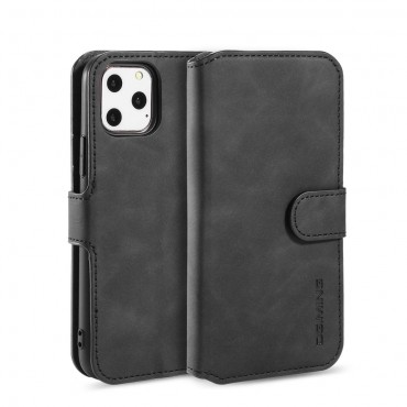 iPhone 11 Pro Handytasche "Retro Wallet" - schwarz