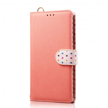 Elegante Handytasche "Dot Strap" für iPhone 11 Pro - orange