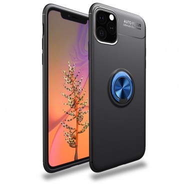 iPhone 11 Pro Max TPU Handyhülle "Multi Ring" - blau