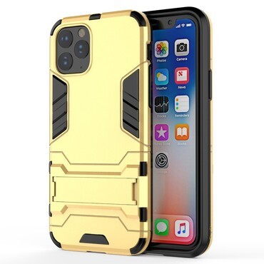 Handyhülle für iPhone 11 Pro Max "Impact X" - robuste - goldfarbig
