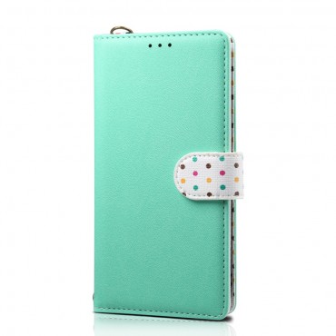 Elegante Handytasche "Dot Strap" für iPhone 11 Pro Max - grün