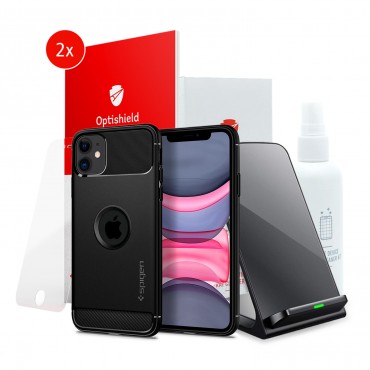 Charge and protect Opti 5Pack für iPhone 11