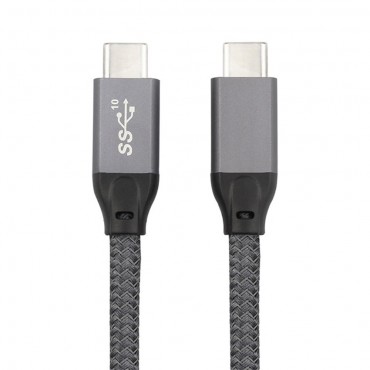 USB-C auf USB-C Gen2 Kabel mit Gewebemantel USB-C auf USB-C Gen2 Kabel mit Gewebemantel