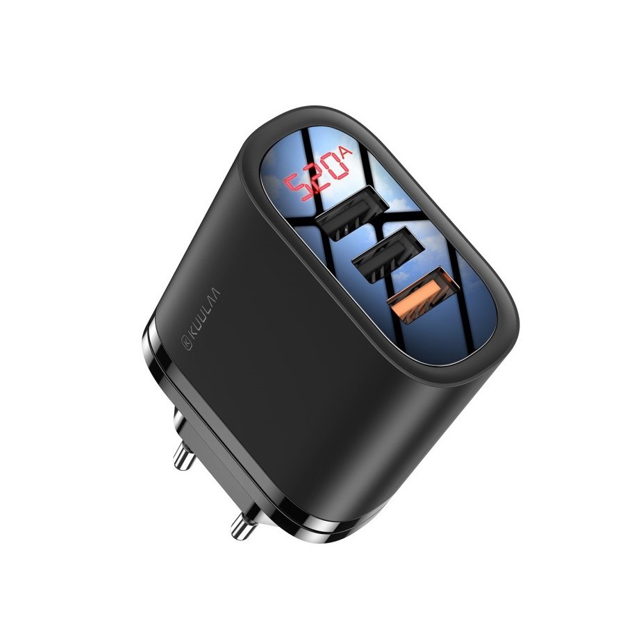 Ladegerät KL Breeze mit drei QC3.0 Anschlüssen - Netzteil