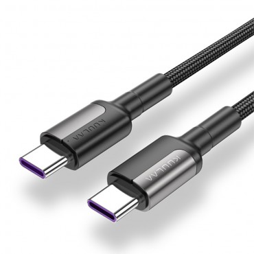 USB-C auf USB-C Kabel - extrem robustes Kabel mit Gewebemantel aus Nylon mit QC4.0 und PD USB-C auf USB-C Kabel - extrem robustes Kabel mit Gewebemantel aus Nylon mit QC4.0 und PD