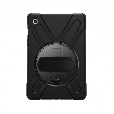 Hybrid TPU Handyhülle für Samsung Galaxy Tab S5e "Endure" - schwarz