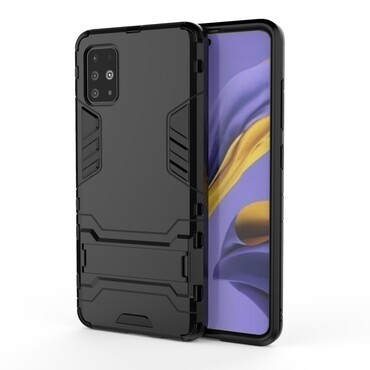 Handyhülle für Samsung Galaxy A51 "Impact X" - robuste - schwarz Handyhülle für Samsung Galaxy A51 "Impact X" - robuste - schwarz