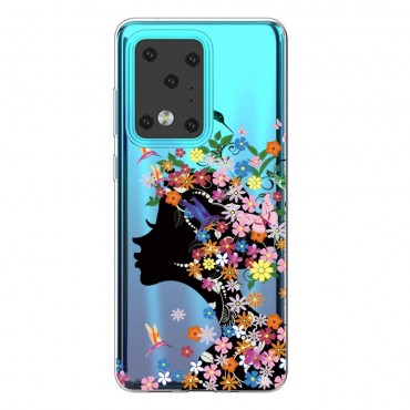TPU Handyhülle für Samsung Galaxy S20 Ultra "Flower Girl" - dünne