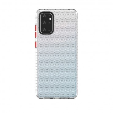 Hybrid TPU Handyhülle für Samsung Galaxy S20 "Honeycomb" - transparent