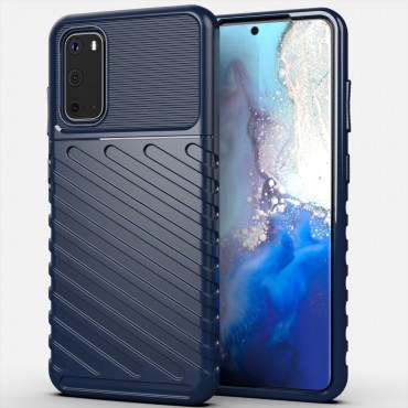Samsung Galaxy S20 TPU Handyhülle "Titan X" - blau