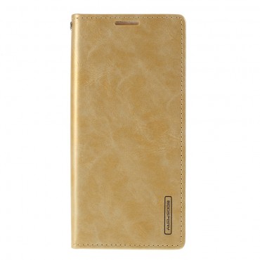 Handytasche für Samsung Galaxy S20 Ultra Goospery "Blue Moon Flip" - goldfarbig