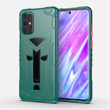 Hybrid TPU Handyhülle für Samsung Galaxy S20 Plus "King" - grün