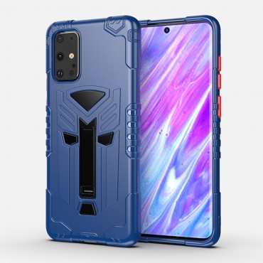 Hybrid TPU Handyhülle für Samsung Galaxy S20 Plus "King" - blau