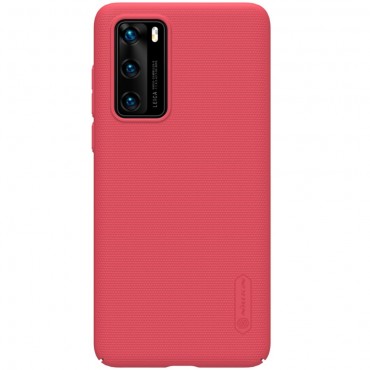Huawei P40 Handyhülle "Super Frosted Shield" - rot