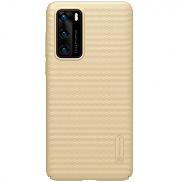 Huawei P40 Handyhülle "Super Frosted Shield" - goldfarbig