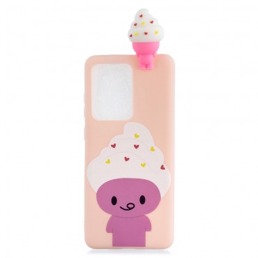 Huawei P40 TPU Handyhülle "3D Cute Icecream"