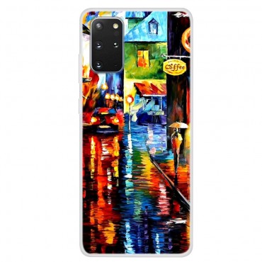Samsung Galaxy S20 Plus TPU Handyhülle "Oil Street"