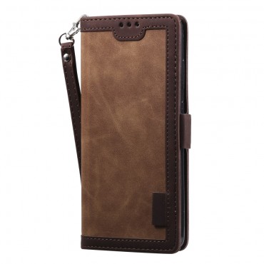 Samsung Galaxy S20 Ultra Handytasche "Vintage Splice" - braun