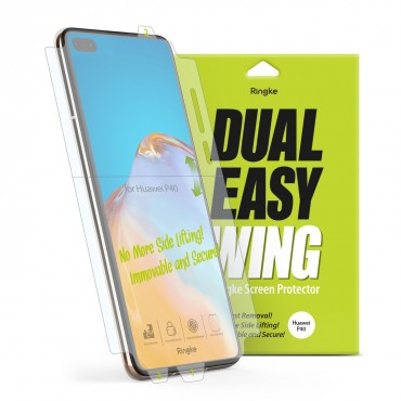 2-Pack Schutzfolien für Huawei P40 "Dual Easy Wing"