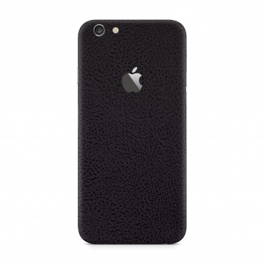 Folie für iPhone 6 / 6S EXO® by Optishield - black leather (Back only)