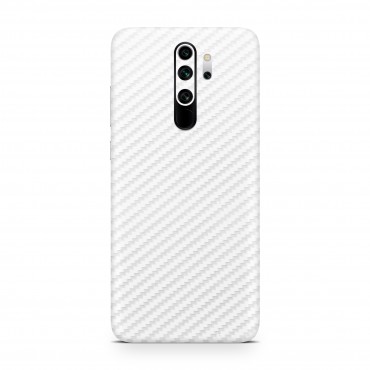 Folie für Xiaomi Redmi Note 8 Pro EXO® by Optishield (2-pack) - carbon white