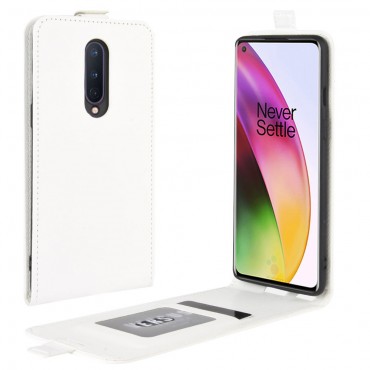 Moderne Klapphülle für OnePlus 8 - schwarz Moderne Klapphülle für OnePlus 8 - schwarz