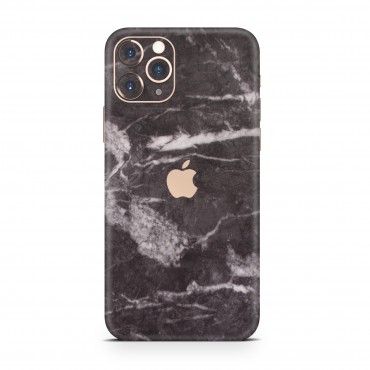 Folie für iPhone 11 Pro EXO® by Optishield - black marble (Back only)