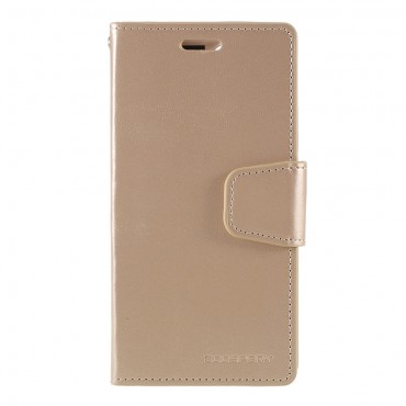 iPhone 11 Pro Max Handytasche aus Kunstleder "Elegant" - goldfarbig