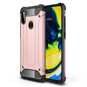 Robuste Hülle "Rock" für Samsung Galaxy A11 - pink