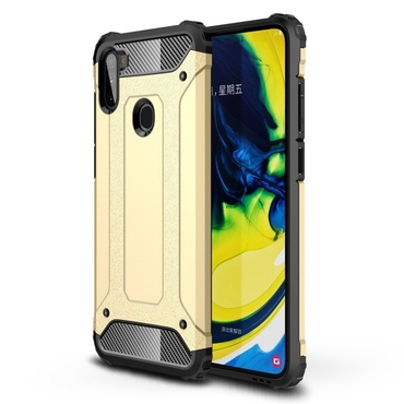 Robuste Hülle "Rock" für Samsung Galaxy A11 - goldfarbig