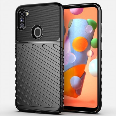 Samsung Galaxy A11 TPU Handyhülle "Titan X" - schwarz