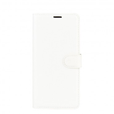 Samsung Galaxy Note 20 Handytasche "Litchi" - weiß