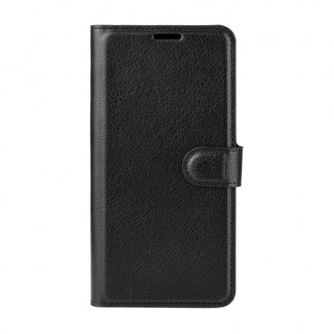 iPhone 12 Mini Handytasche "Litchi" - schwarz iPhone 12 Mini Handytasche "Litchi" - schwarz