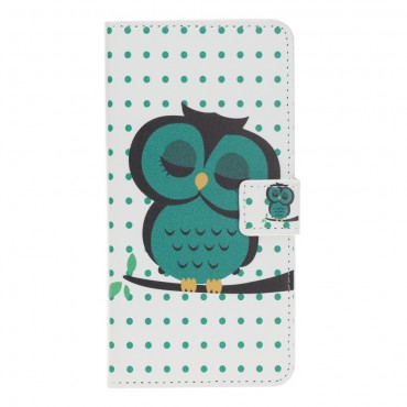 Moderne Handytasche "Sleeping Owl" für iPhone 12 Mini