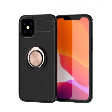 iPhone 12 Mini TPU Handyhülle "Multi Ring" - pink