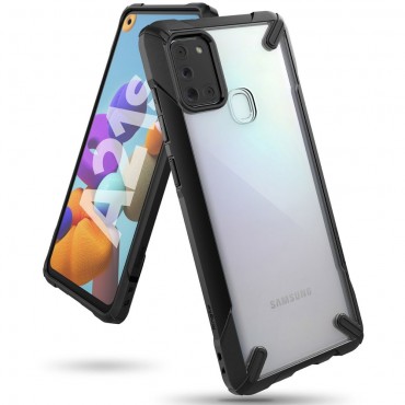 Ringke "Fusion X" Handyhülle für Samsung Galaxy A21s - schwarz Ringke "Fusion X" Handyhülle für Samsung Galaxy A21s - schwarz